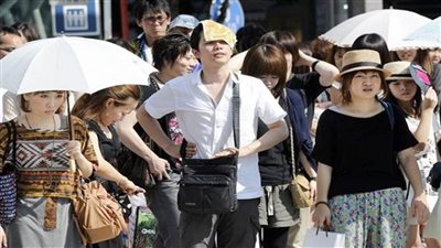 اليابان: مصرع 3 أشخاص وتعرض أكثر من 8 آلاف لضربات شمس بسبب الموجة الحارة