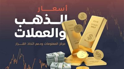 عاجل| أسعار العملات والذهب والمجوهرات.. اليوم الخميس