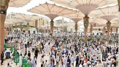 وصول أكثر من 532 ألف حاج إلى المدينة المنورة