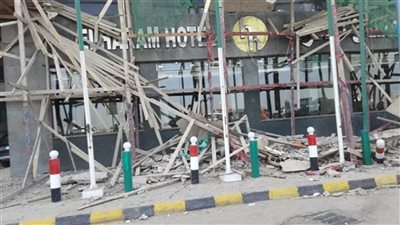 مصرع شخصين عقب سقوط سقالة بالجمرك وسط الإسكندرية