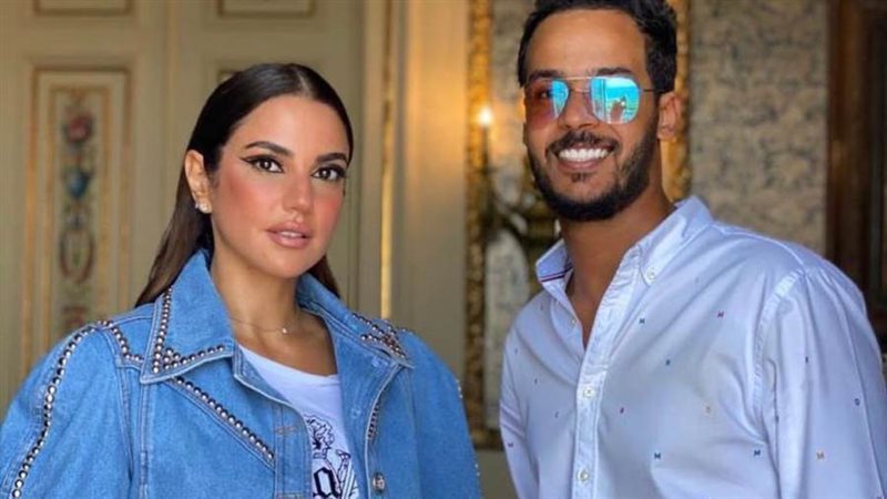 الفنانة دره مع بلال