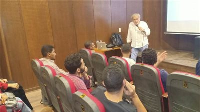 محاضرات في السيناريو والإخراج بدورة الدراسات السينمائية الحرة بقصر السينما