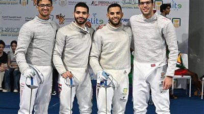 رباعي مصر في الدور الرئيسي لسلاح السيف رجال ببطولة العالم بإيطاليا 