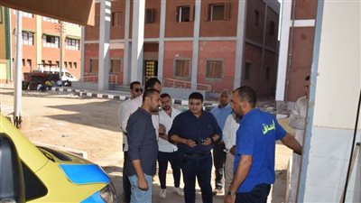 نائب محافظ بني سويف يتابع مشروعات 
