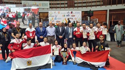 مصر تفوز بكأس البطولة الإفريقية للكونغ فو بعد حصد 19 ميدالية ذهبية
