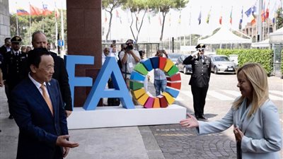 روما: الأمن الغذائي أولوية للرئاسة الإيطالية في مجموعة السبع العام المقبل