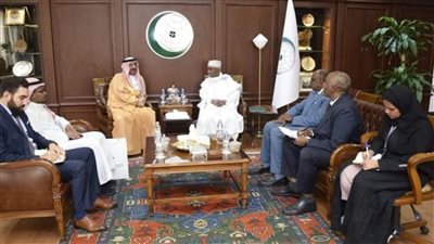 أمينا التعاون الإسلامي والمنظمة العربية للهلال الأحمر يبحثان آفاق التعاون الإنساني