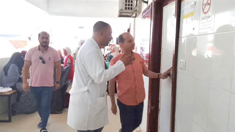 الجزار يتفقد العمل