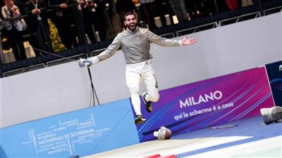 زياد السيسي يتقدم للمركز الرابع في تصنيف الاتحاد الدولي للسلاح