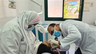 الكشف على 1224 مواطنًا في قافلة طبية مجانية بقرية التل الكبير بالبحيرة 