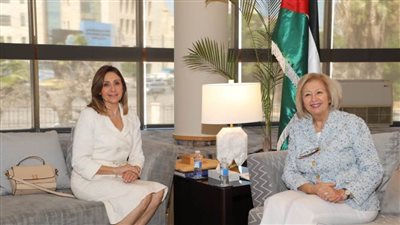 وزيرة الثقافة تبحث ونظيرتها الأردنية سُبل حماية التراث الثقافي غير المادي