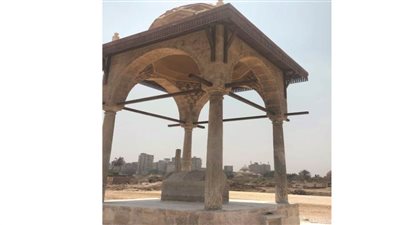 انتهاء اعادة فك وتركيب قبة 