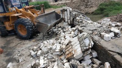 إزالة 30 حالة تعدٍ على الأراضي الزراعية وأملاك الدولة بالبحيرة