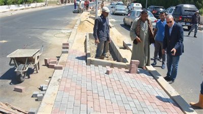 محافظ القليوبية يتفقد مشروعات التطوير والتجميل الجارية ببنها