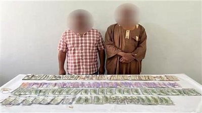 ضبط شخصين بالقاهرة لقيامهما بالاتجار في النقد الأجنبي 