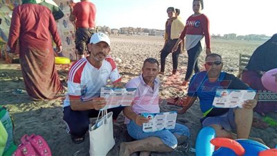 حملات توعية لترشيد استهلاك مياه الشرب بمصيف بلطيم