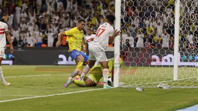 رونالدو يرفض الخسارة أمام الزمالك ويصعد بالنصر بهدف قاتل (صور)