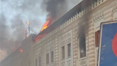 النيابةُ العامةُ تباشرُ التحقيقاتِ في حريقِ مبنَى وزارةِ الأوقافِ