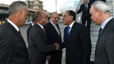 مراسم استقبال رسمية لرئيس الوزراء مصطفى مدبولي بالأردن