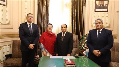 رئيس مجلس القضاء الأعلى يستقبل الممثل الإقليمي لمكتب الأمم المتحدة لمكافحة المخدرات والجريمة 