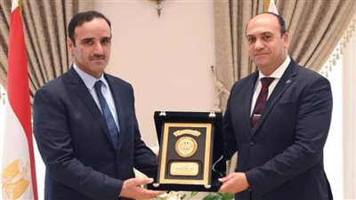 رئيس هيئة الرقابة الإدارية يستقبل نظيره القطري بمقر العاصمة الإدارية الجديدة