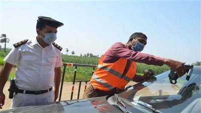 تحرير 2725 مخالفة عدم تركيب الملصق الإلكتروني