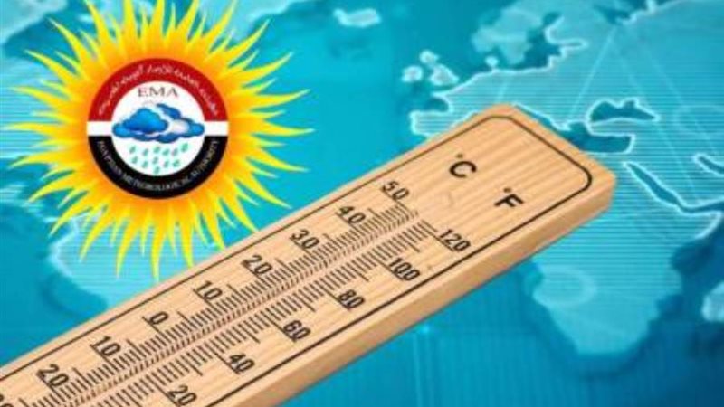 درجات الحرارة