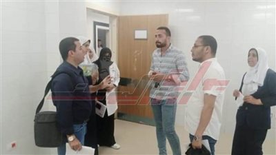 الأجهوري يتفقد أقسام مستشفى حميات مطوبس بكفر الشيخ