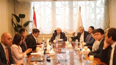 وزير التعليم العالي يبحث سبل التعاون مع وفد جامعة تشاتشينج الصينية 