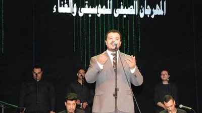 المنشد أحمد العمرى يلامس وجدان جمهور دار اوبرا دمنهور