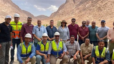 نائب وزير السياحة تتفقد موقع التجلي الأعظم بجنوب سيناء