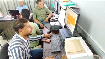 ختام برامج نظم المعلومات الجغرافية في رسم الخرائط بزراعة البحيرة