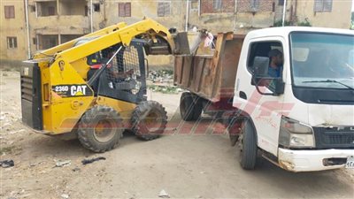 حملات نظافة وإزالة إشغالات والرصف بالانترلوك وتطهير الصرف الصحي والترع بكفر الشيخ