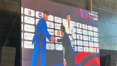 جبريل أحمد يحصد الميدالية الفضية في بطولة العربية للجودو تحت 15 سنة