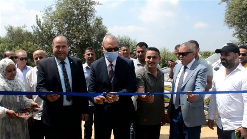 افتتاح مشروعات بقليوب