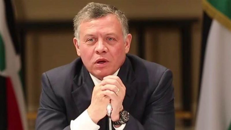 العاهل الأردني الملك