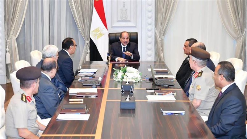 الرئيس السيسي خلال