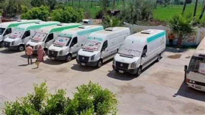 توقيع الكشف الطبي على 1325 شخصا بدمياط