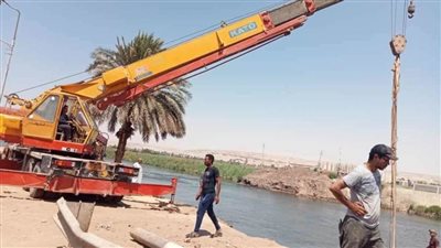 إحلال وتجديد كوبرى تل العمارنة الغربي بديرمواس بالمنيا