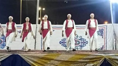 فرقة الوادي الجديد للفنون الشعبية تشارك بفعاليات «ثقافتنا في إجازتنا» بدمياط