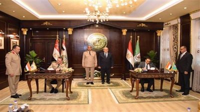 القوات المسلحة توقع بروتوكول تعاون مع جامعة القاهرة
