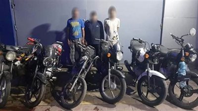 ضبط تشكيل عصابي تخصص في سرقة الدراجات النارية بالقاهرة