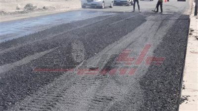 إزالة 9 حالات تعد ورفع كفاءة الطريق الدولي بكفر الشيخ