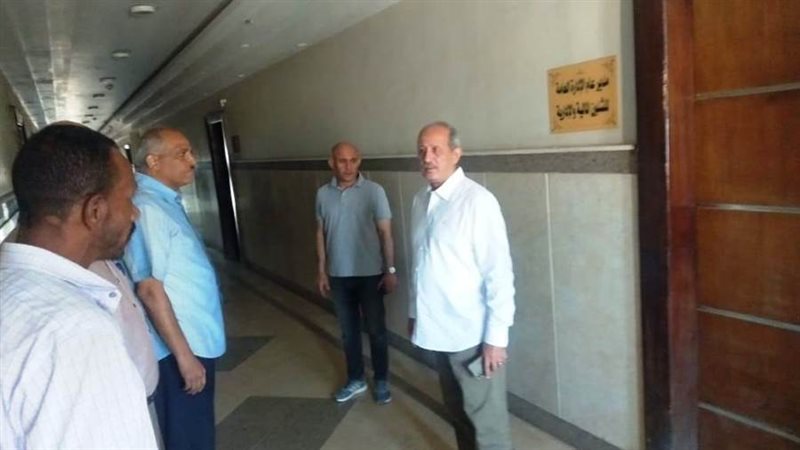 سكرتير بنى سويف يتفقد