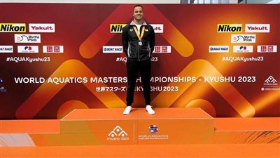 أحمد ندا يحصد الميدالية الفضية في بطولة العالم للألعاب المائية