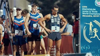 البطل الأولمبي أحمد الجندي يعود لمنافسات الخماسي الحديث بعد غياب 4 أشهر