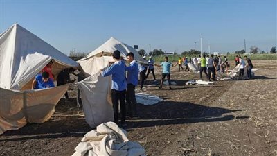 فرق جوالة مراكز شباب البحيرة تشارك في 