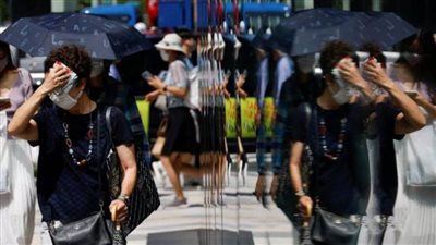 السلطات اليابانية تصدر إنذارا للعديد من المحافظات بسبب ارتفاع درجة الحرارة