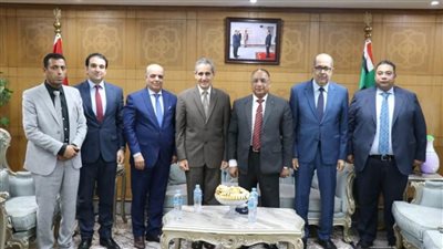 رئيس قضايا الدولة يستقبل محافظ العربية للتهنئة بالمنصب الجديد