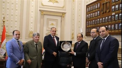 رئيس مجلس القضاء الأعلى يستقبل رئيس وأعضاء مجلس إدارة نادى قضاة البحيرة بكامل تشكيله